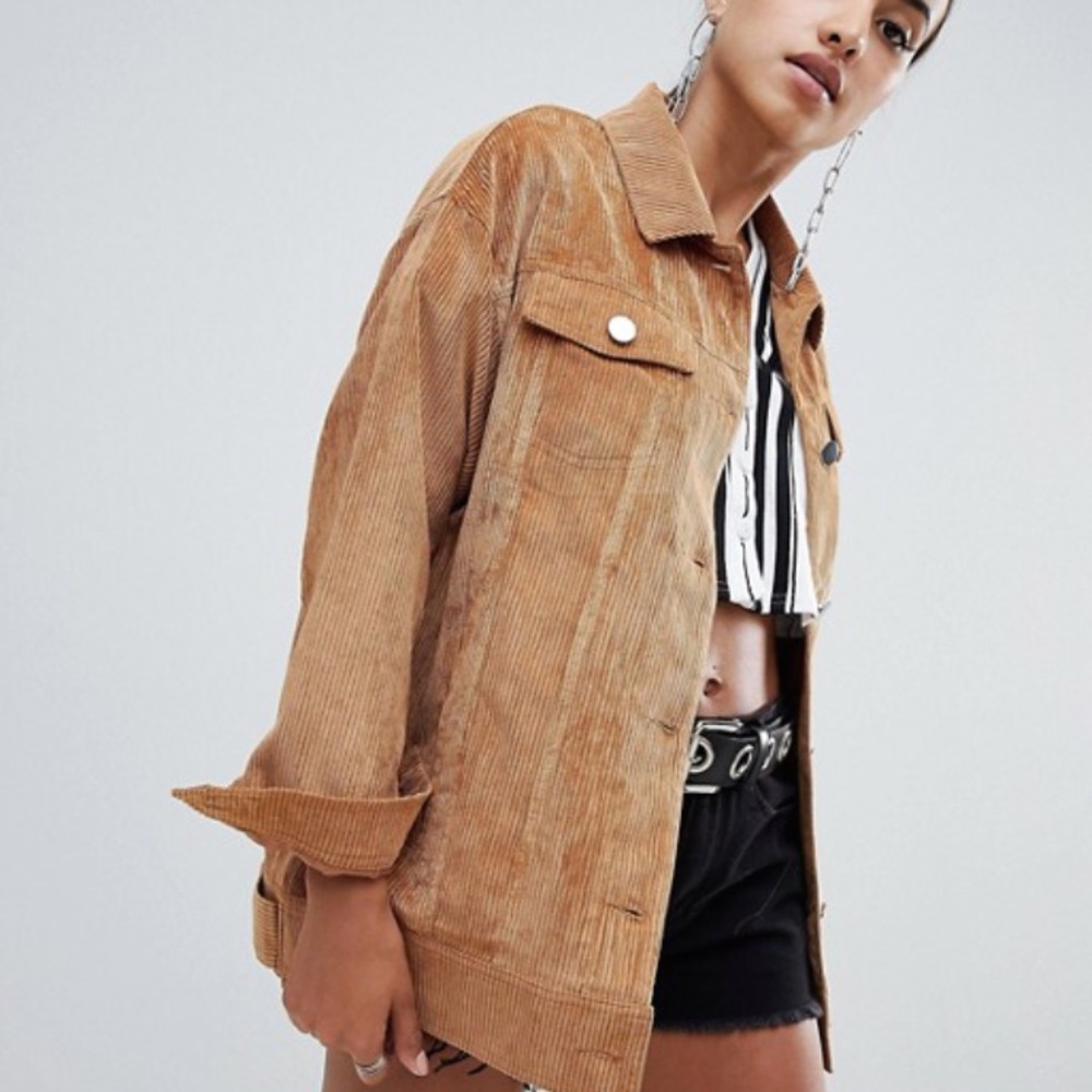 Missguided Corduroy Trucker Jacket
